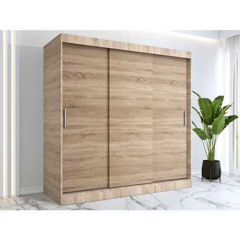 Wizualizacja aranżacji z szafą 200 dąb sonoma Corina 6X