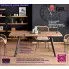 Fotografia Rozkładany stół Marceo - orzech miodowy z kategorii Stoły wg koloru/stylu/kształtu