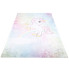 Kolorowy dywan dziecięcy nowoczesny z jednorożcem - Puso 3X