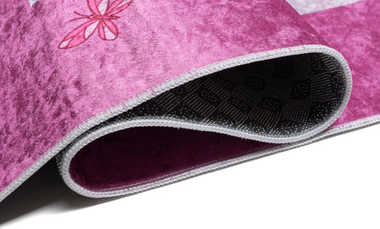 Różowy dywan z zamkiem dla dziewczynki - Puso 5X