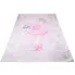 Różowy pastelowy dywan z baletnicą dla dzieci - Feso 4X