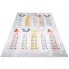 edukacyjny dywan z tabliczka mnożenia do pokoju dziecięcego Asan 4X