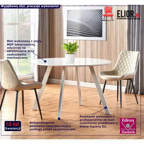 Fotografia Stół Lomo - biały z kategorii Stoły