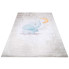 Jasnoszary dziecięcy dywan ze słonikiem - Puso 3X 