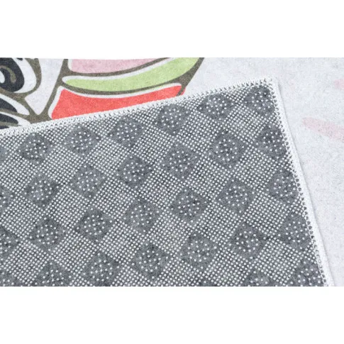 nowoczesny dywan dla dzieci z dziewczynka i pieskiem Feso 4X