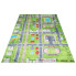 zielony dywan z ulicami do pokoju dzieci Kazo 6X