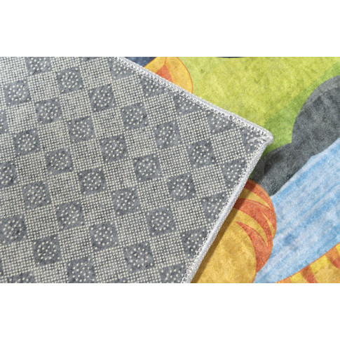 antypoślizgowy dywan ze zwierzętami do pokoju dziecięcego Hazo 3X