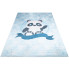 Niebieski dywan dziecięcy z misiem panda - Limi 3X
