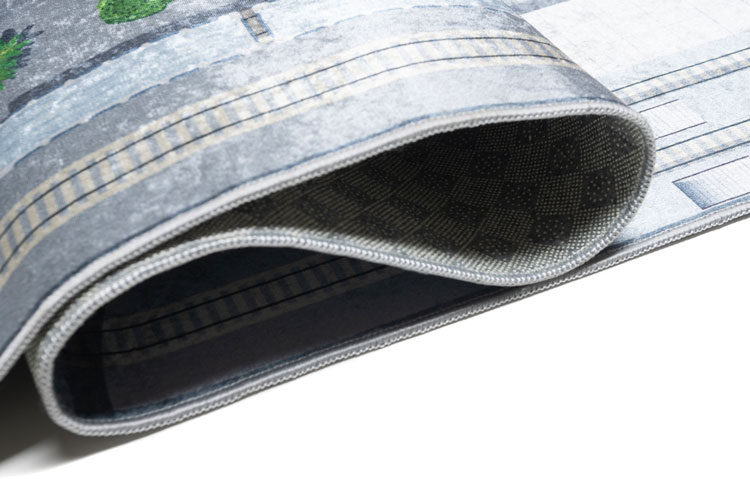 Prostokątny skandynawski dywan z lotniskiem dla dzieci Luni 6X