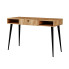 Minimalistyczne biurko z nóżkami typu skandi dąb craft - Elara 3X