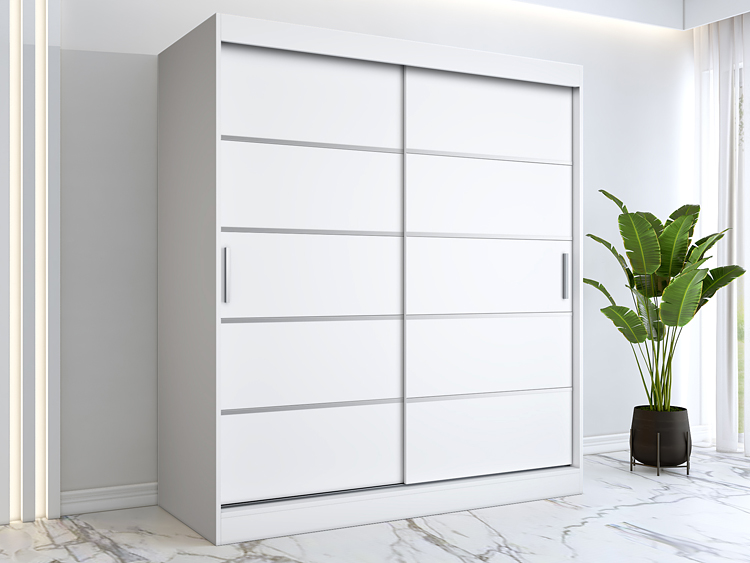 przesuwna szafa na ubrania Bohosa 5X