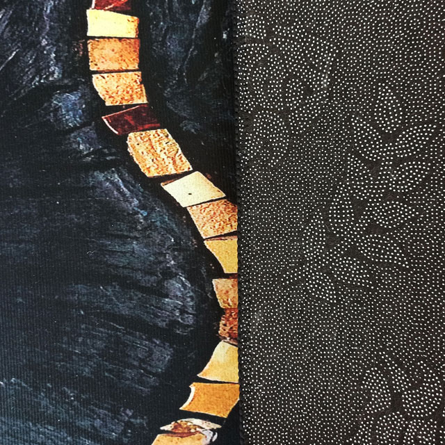 Czarny nowoczesny dywan do salonu Eglam 3X