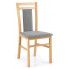 Zdjęcie produktu Krzesło drewniane tapicerowane Thomas - dąb miodowy.