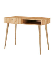 Minimalistyczne biurko dąb craft - Elara 5X w sklepie Edinos.pl