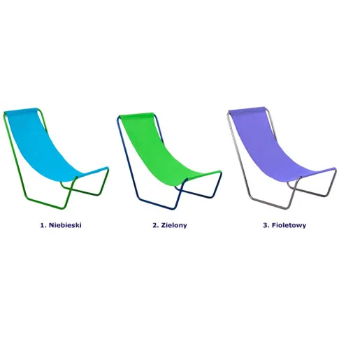 Dostępne kolory leżaków Rixton