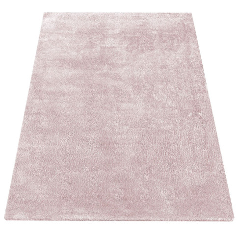 Różowy nowoczesny dywan Bafi