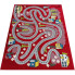 Czerwony dziecięcy dywan z uliczkami Asko 3X
