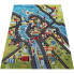 Dziecięcy dywan z motywem miasteczka - Asko 5X