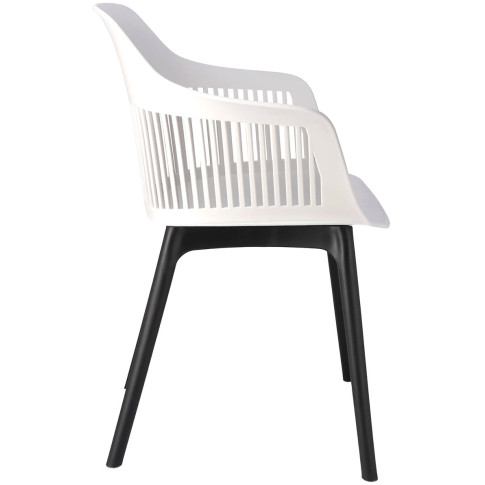 biało czarne krzesło kuchenne Sazo 4X