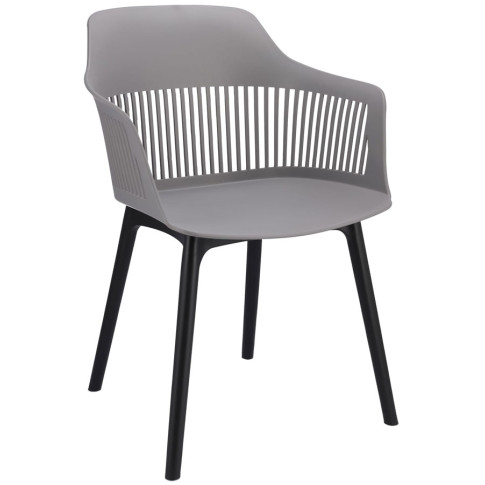 szare nowoczesne krzesło na taras Sazo 4X