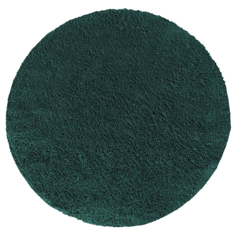 Zielony okrągły dywan Moxi