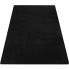 Czarny nowoczesny puszysty dywan - Mavox
