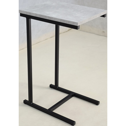 Wizualizacja stolika bocznego Elys 4X czarny beton