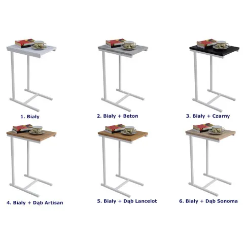 Stolik pomocniczy Elys 5X kolory