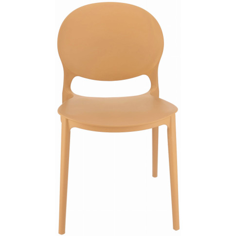beżowe krzesło tarasowe Iser