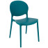 nowoczesne krzesło niebieskie do stołu Iser