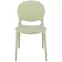 jasnozielone krzesło ogrodowe Iser