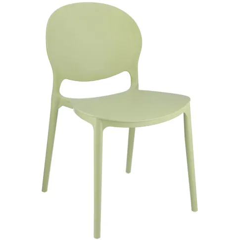 jasnozielone krzesło tarasowe Iser