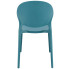 niebieskie krzesło kuchenne Iser