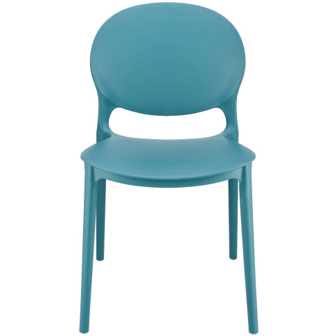 niebieskie krzesło tarasowe Iser