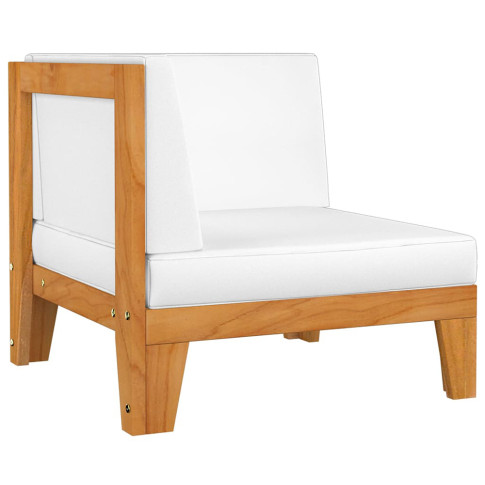 Sofa z komplrtu ogrodowego Arkano 3X kremowe poduszki