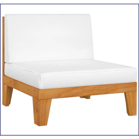 Fotel do ogrodu Arkano 4X kremowe poduszki