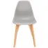 szare krzesło w stylu skandynawski Fova