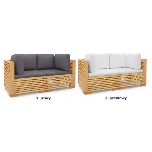 Drewniana sofa ogrodowa Elira kolory