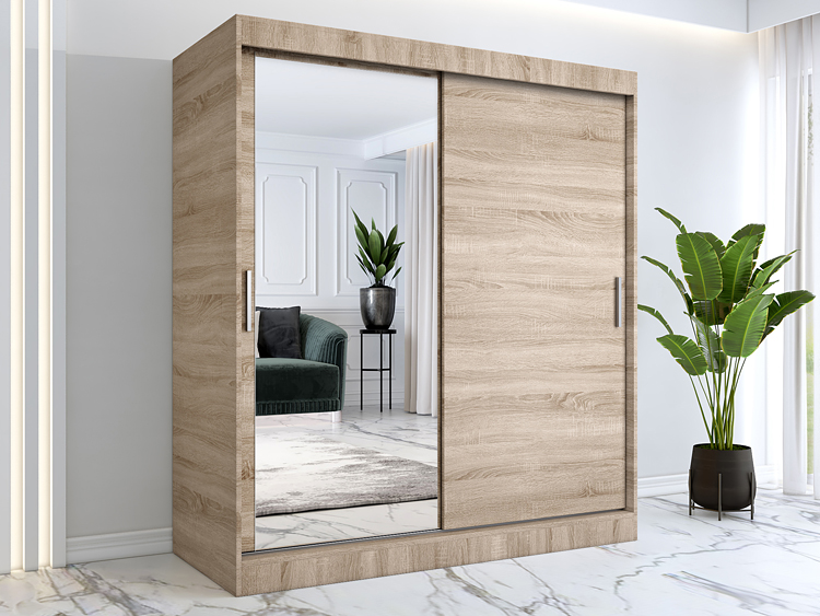 Przesuwna szafa na ubrania Seko 5X