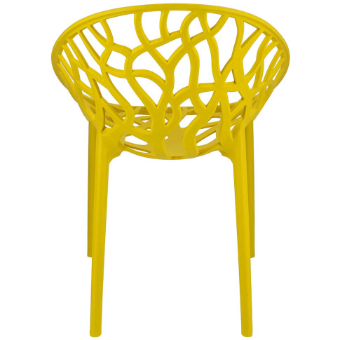 żółte krzesło drzewo Moso