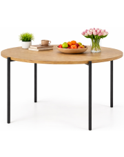 Okrągły stół Neptun - dąb złoty w sklepie Edinos.pl