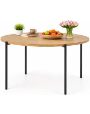 Okrągły stół Neptun - dąb złoty w sklepie Edinos.pl