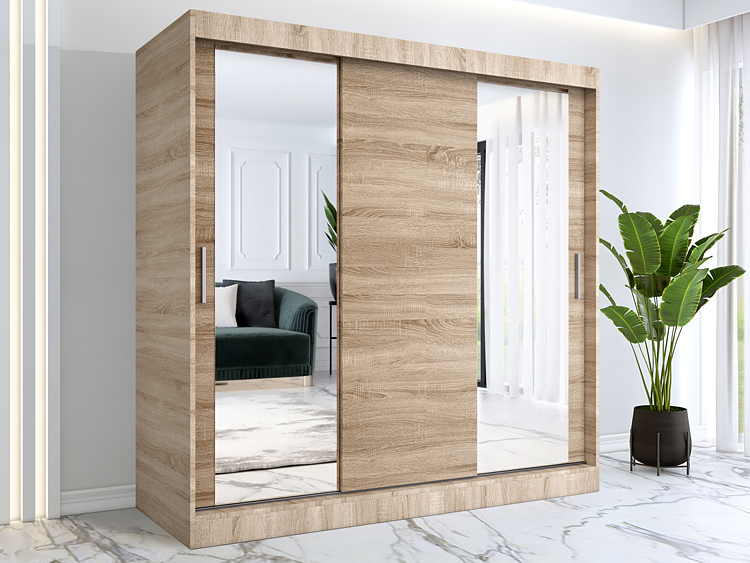 Przesuwna szafa na ubrania Seko 6X