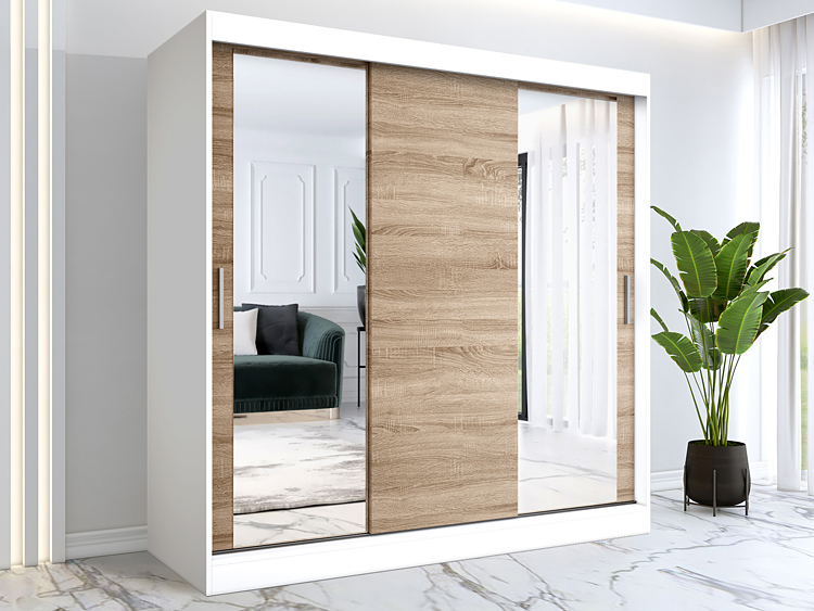 Przesuwna szafa na ubrania Seko 6X