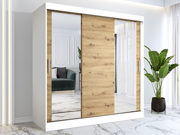 Przesuwna szafa na ubrania Seko 6X