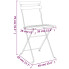 Wymiary krzesła ogrodowego z zestawu Tivos