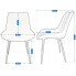 Wymiary krzesła Amos