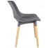 szare krzesło do nowoczesnej jadalni Erol