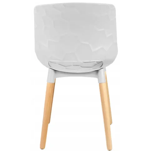 białe krzesło do jadalni nowoczesnej Erol
