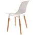 białe krzesło do nowoczesnego salonu Erol